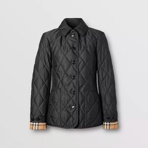 Burberry Diamond Quilted Jacket - Medium